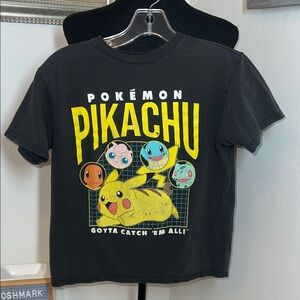 Black Pikachu Kids T-Shirt Sz. S